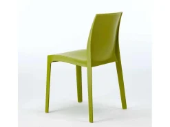 22 Silla de cocina Apilable de Polipropileno Rome Grand Soleil Stock - Verde Anís