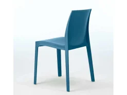 22 Silla de cocina Apilable de Polipropileno Rome Grand Soleil Stock - Azul Marino