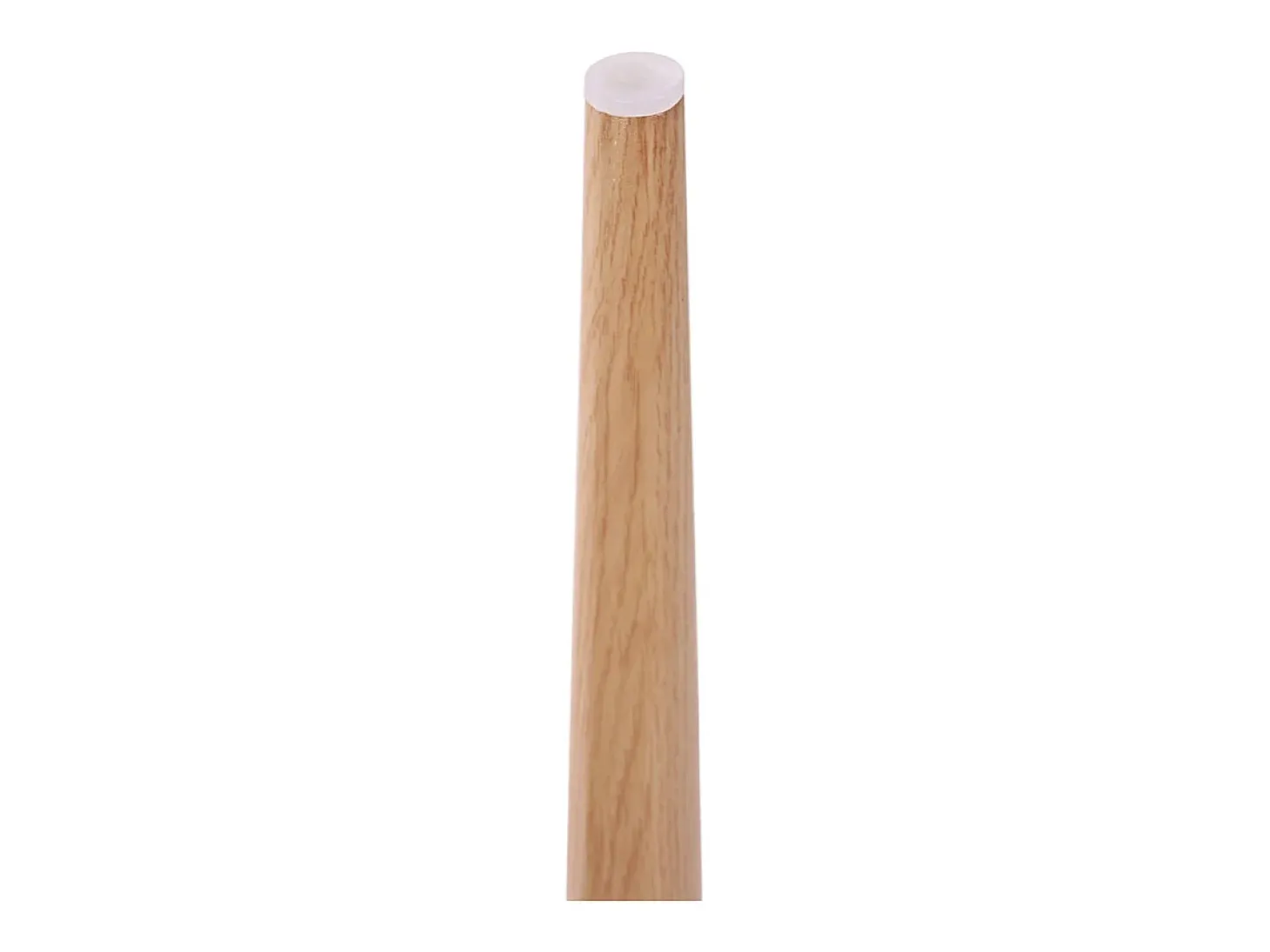 4 sillas en piel PU - Respaldo en ratán y patas metálicas - Carga máx. 150 kg - 47x51x79 cm
