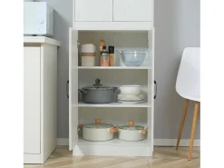Alacena de cocina blanco 60x36x168 cm HOMCOM