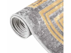 Alfombra antideslizante lavable 160x230 cm gris