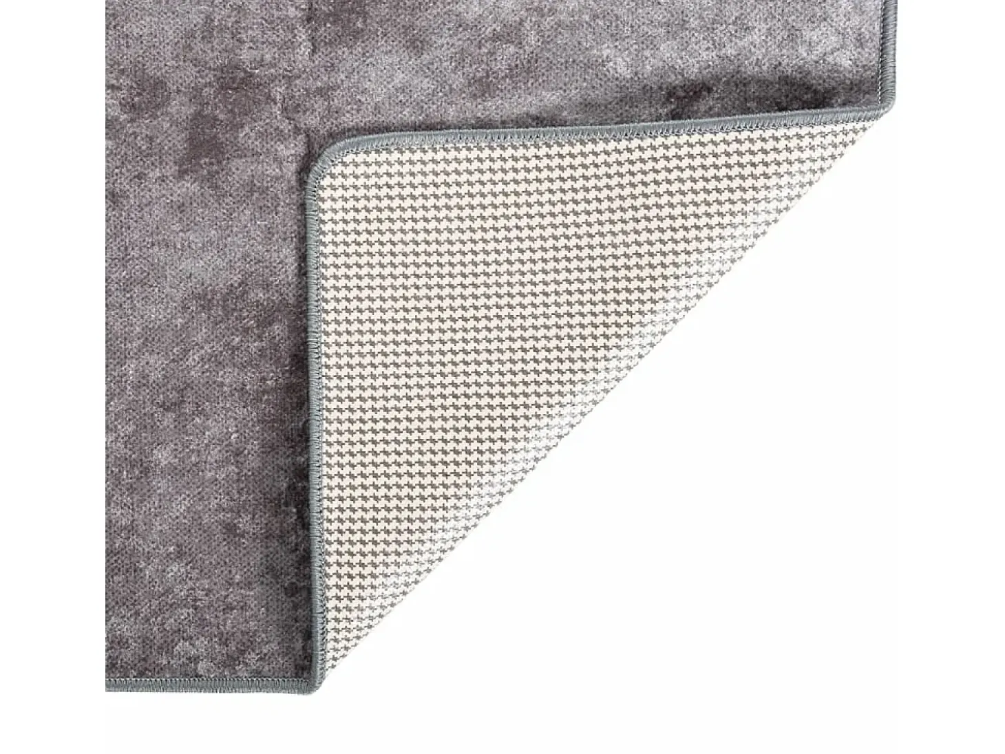 Alfombra antideslizante lavable 80x150 cm Gris
