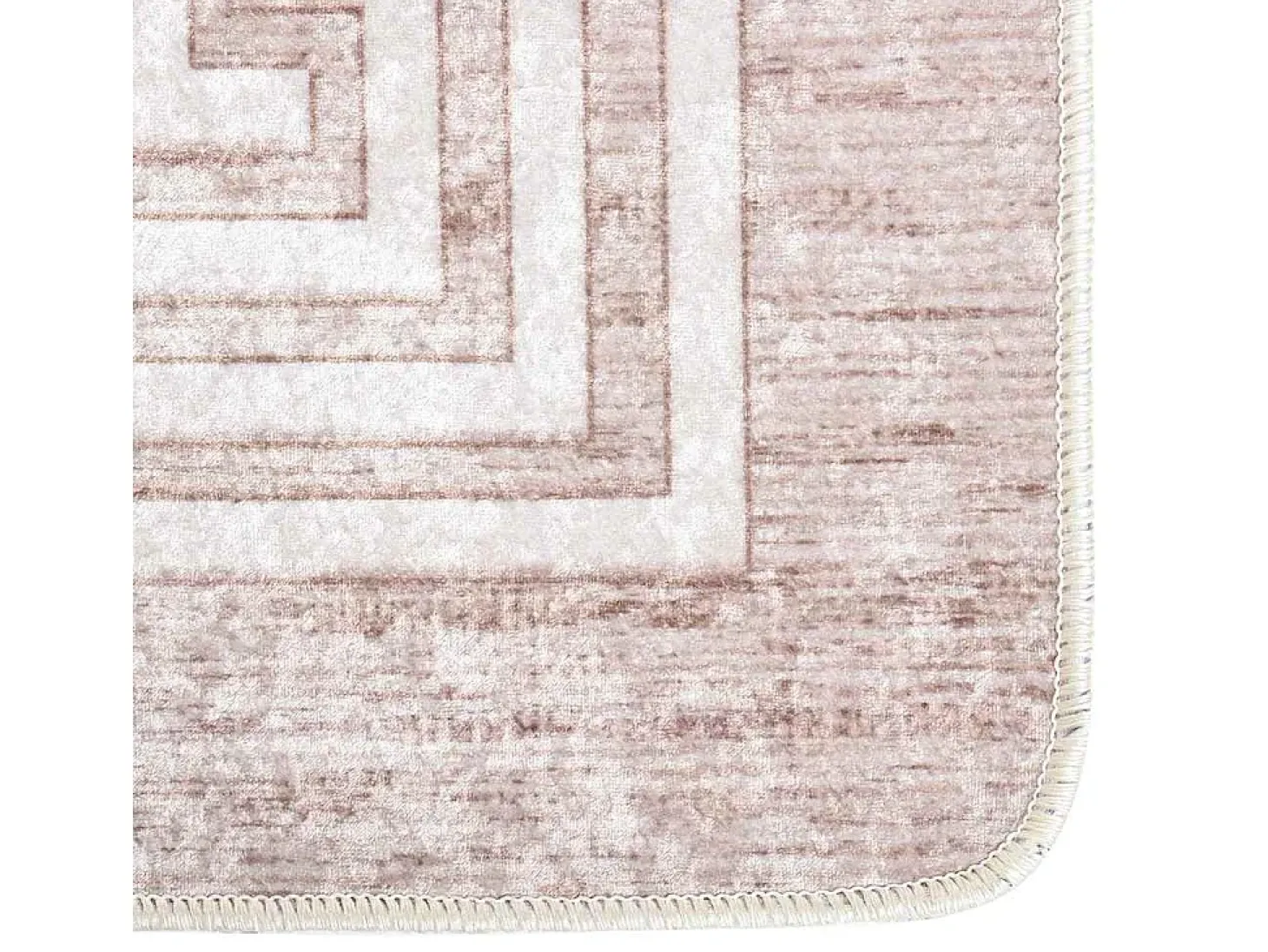 Alfombra antideslizante lavable 80x300 cm Beige
