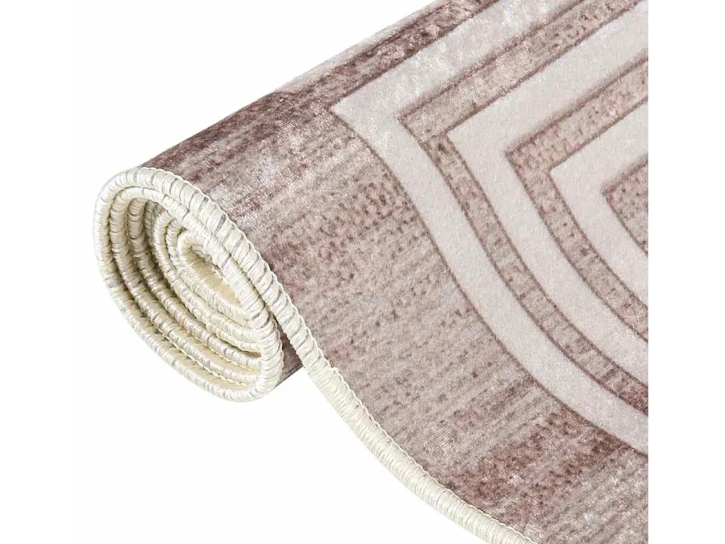 Alfombra antideslizante lavable 80x300 cm Beige