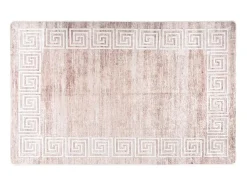 Alfombra antideslizante lavable 80x150 cm Beige