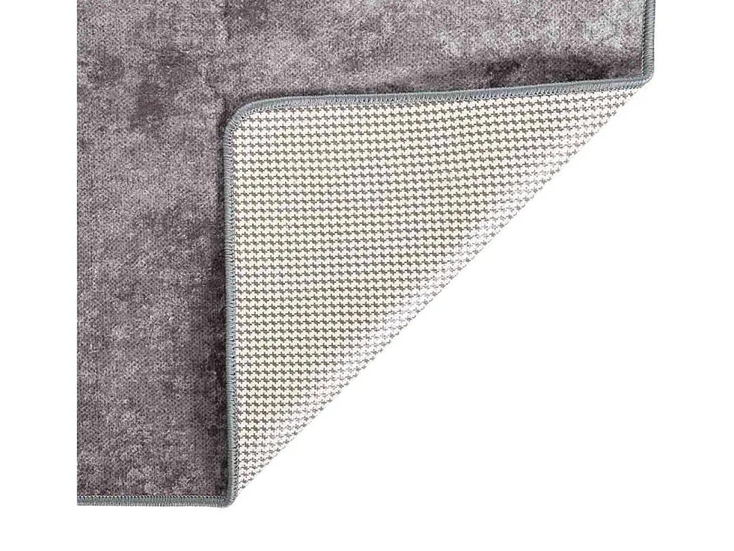 Alfombra antideslizante lavable 120x180 cm gris