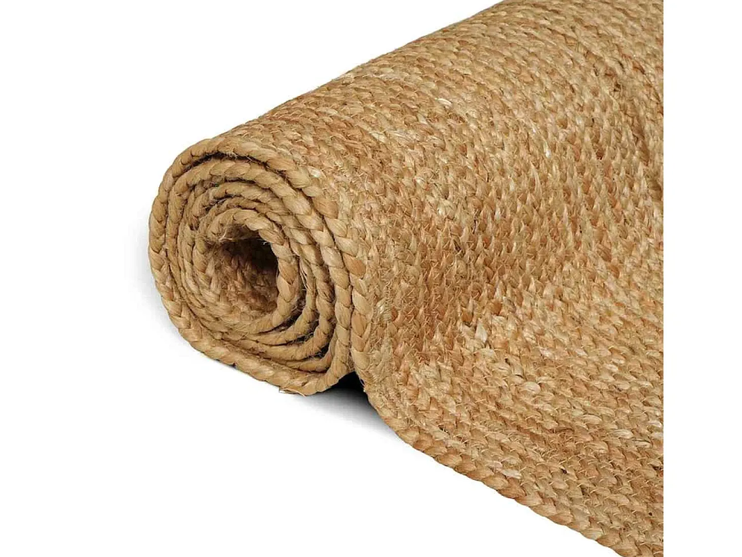 Alfombra beige 80 x 150 cm Yute