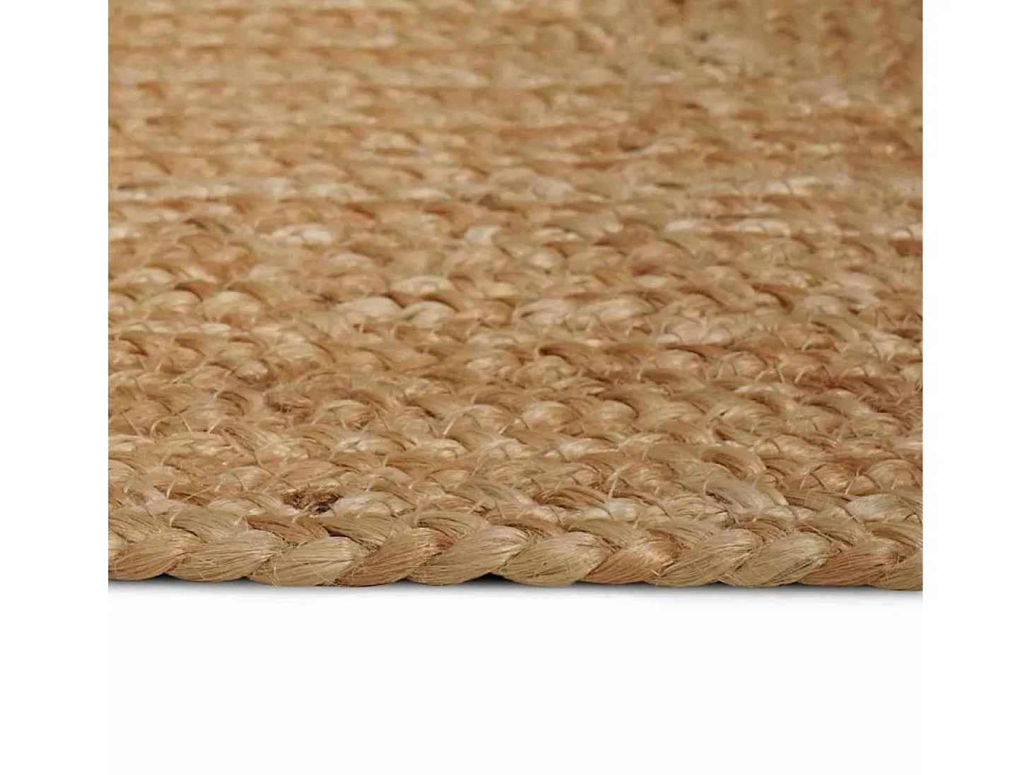 Alfombra beige 80 x 150 cm Yute