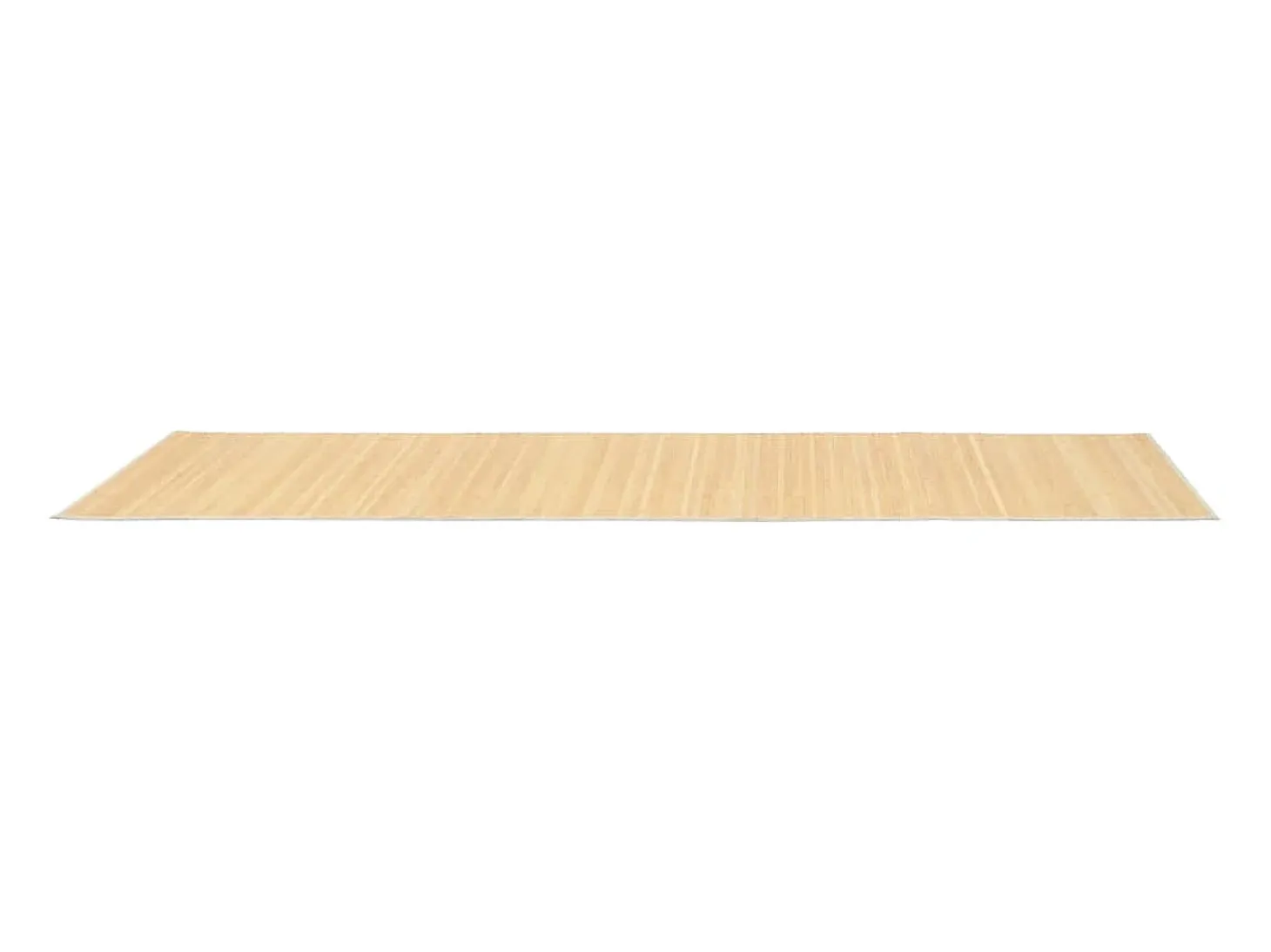 Alfombra de bambú 80x300 cm Natural