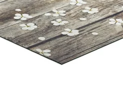 Alfombra de cocina - Diseños primaverales - marrón - 52 x 200 cm - SPRINTY