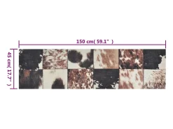 Alfombra de cocina lavable terciopelo piel de animal 45x150 cm ES630873