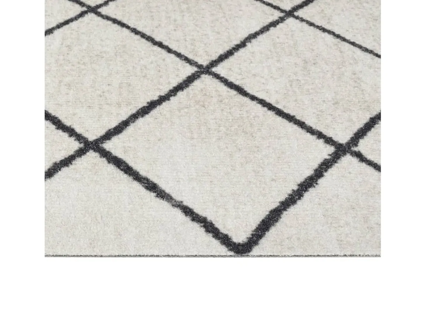 Alfombra de cocina lavable terciopelo cuadrados 60x180 cm ES260918