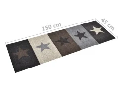 Alfombra de cocina lavable Star 45x150 cm ES176598