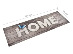 Alfombra de cocina lavable Home 60x300 cm ES474604