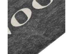 Alfombra de cocina lavable terciopelo Cooking negro 60x180 cm ES459330