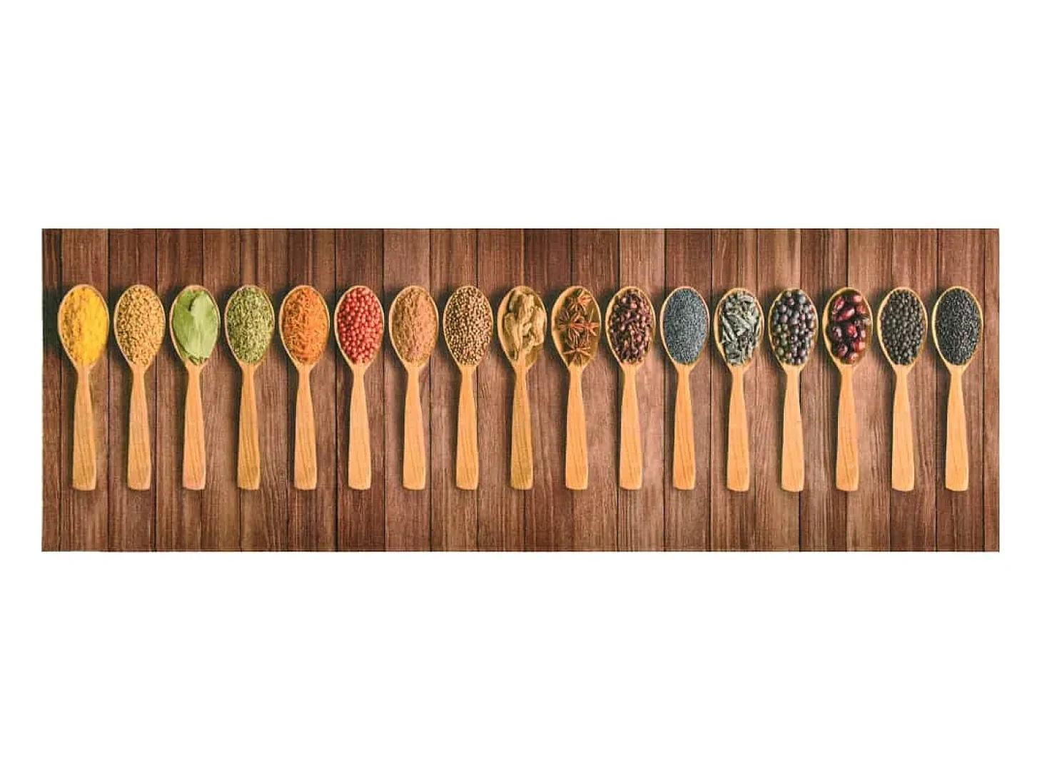 Alfombra de cocina lavable Spoon 45x150 cm ES389809