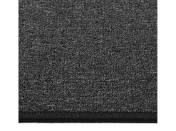 Alfombra de pasillo antracita 80x200 cm