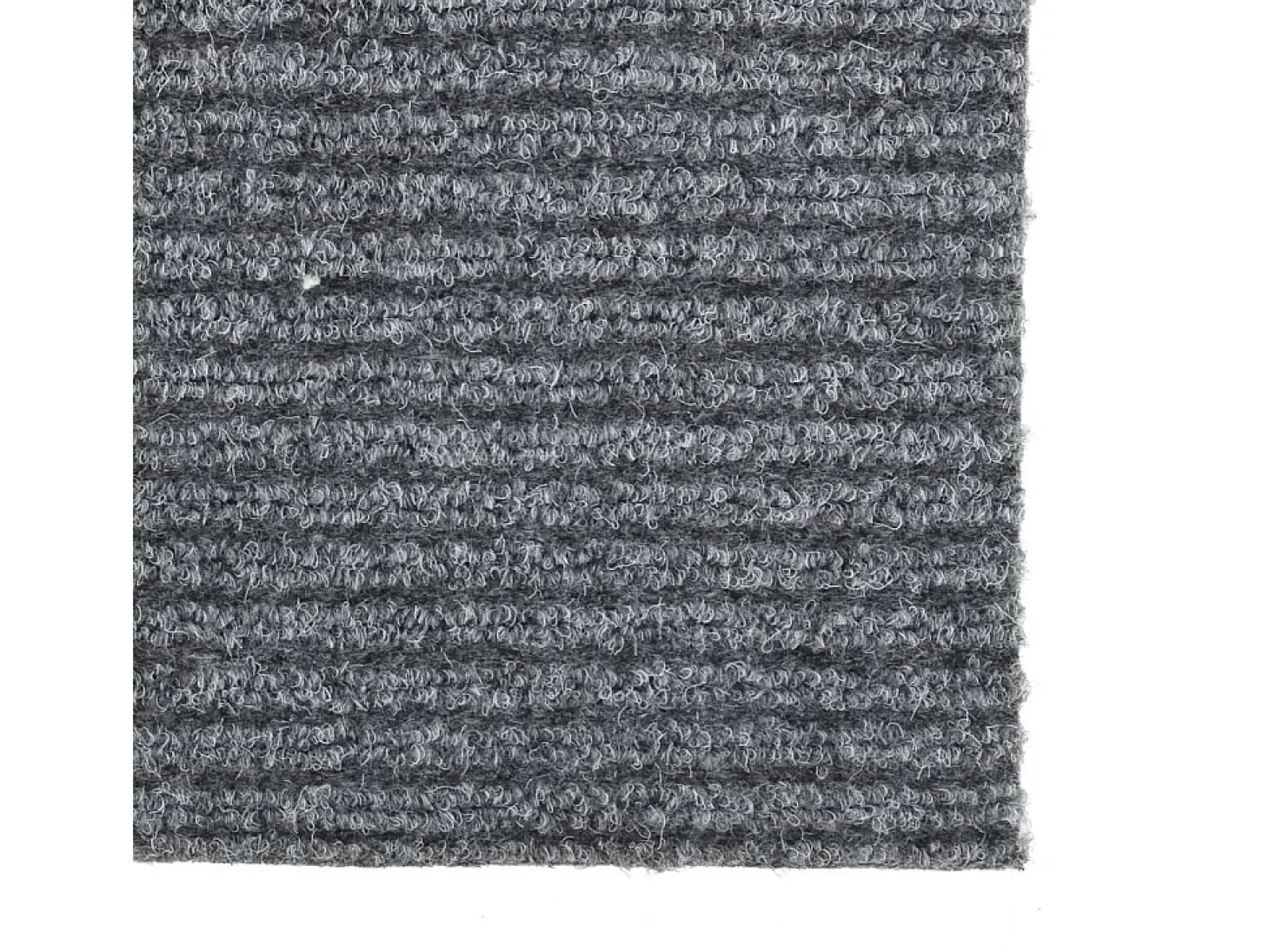 Alfombra de pasillo atrapa suciedad 100x350 cm gris
