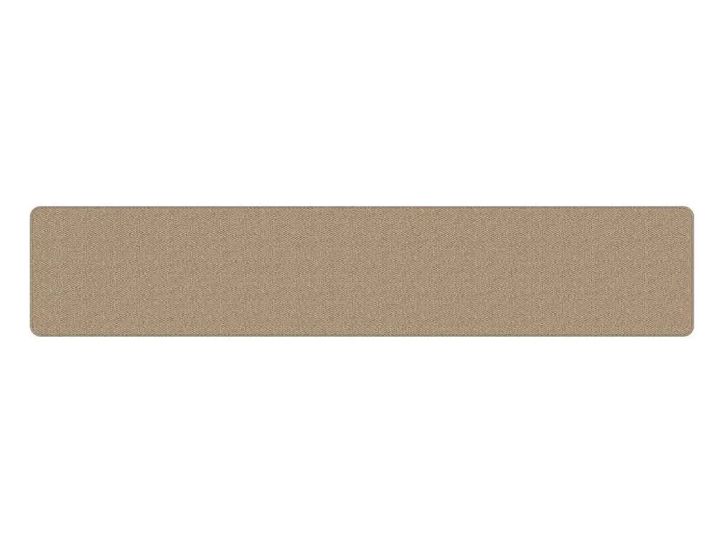 Alfombra de pasillo efecto sisal arena 50x250 cm