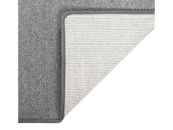 Alfombra de pasillo gris oscuro 50x150 cm