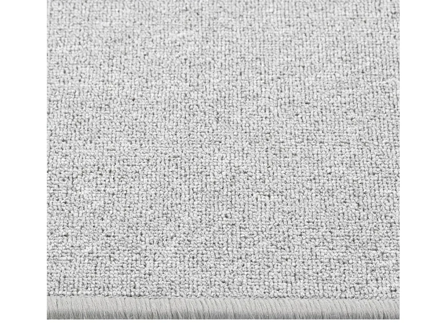 Alfombra de pasillo gris claro 50x300 cm