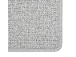 Alfombra de pasillo gris claro 80x200 cm