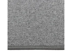 Alfombra de pasillo gris oscuro 80x200 cm