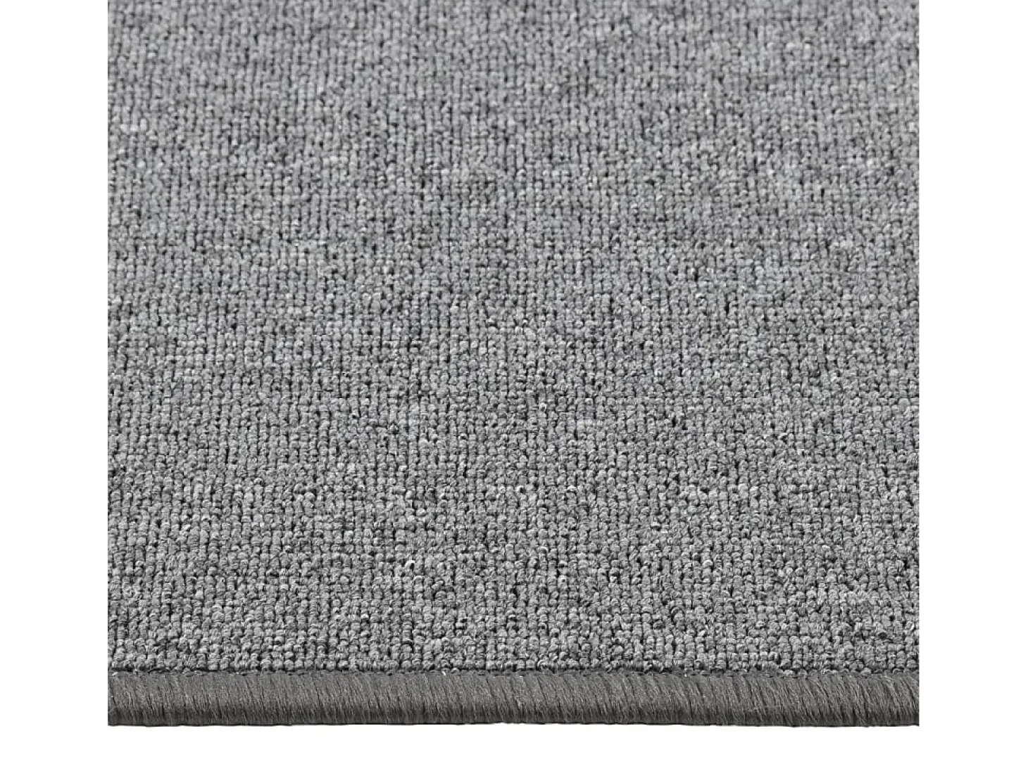 Alfombra de pasillo gris oscuro 50x300 cm