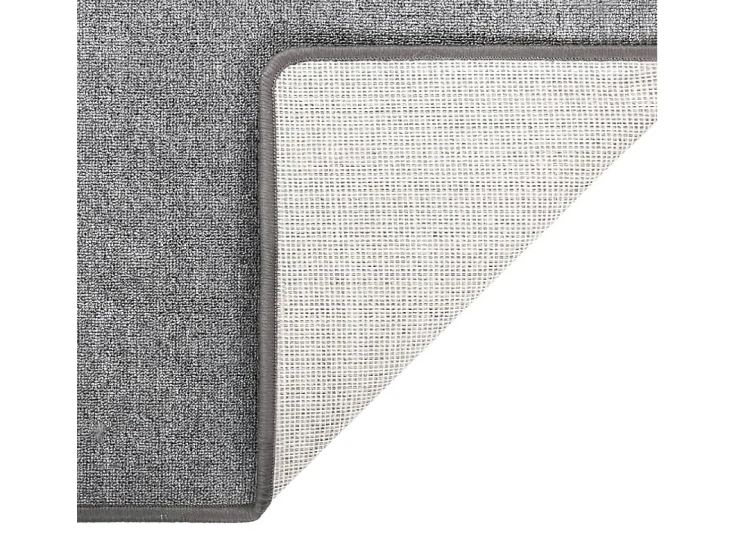 Alfombra de pasillo gris oscuro 50x300 cm