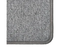 Alfombra de pasillo gris oscuro 50x300 cm