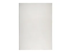 Alfombra de pelo corto IZA, estilo escandinavo, color crema, 160x230 cm