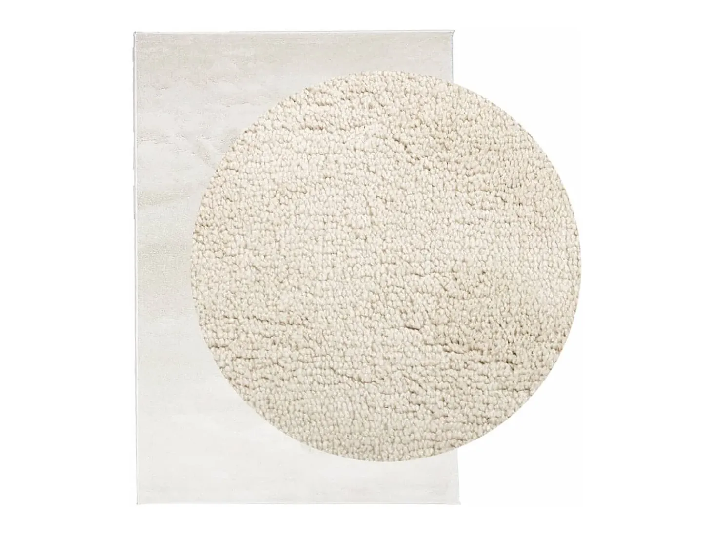 Alfombra de pelo corto OVIEDO beige 140x200 cm