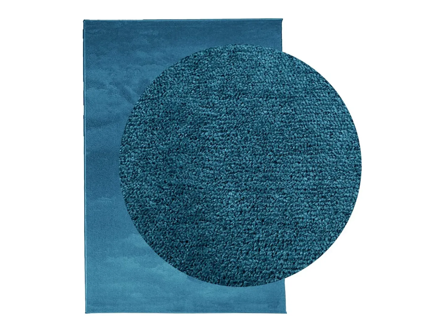 Alfombra de pelo corto OVIEDO turquesa 160x230 cm