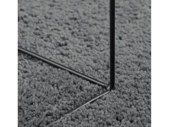 Alfombra de pelo corto OVIEDO antracita 160x230 cm