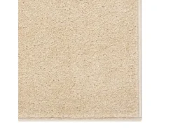 Alfombra de pelo corto 160x230 cm Beige