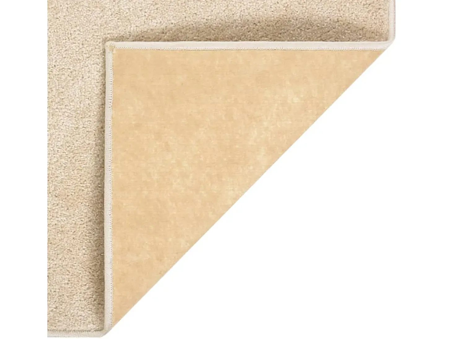 Alfombra de pelo corto 160x230 cm Beige