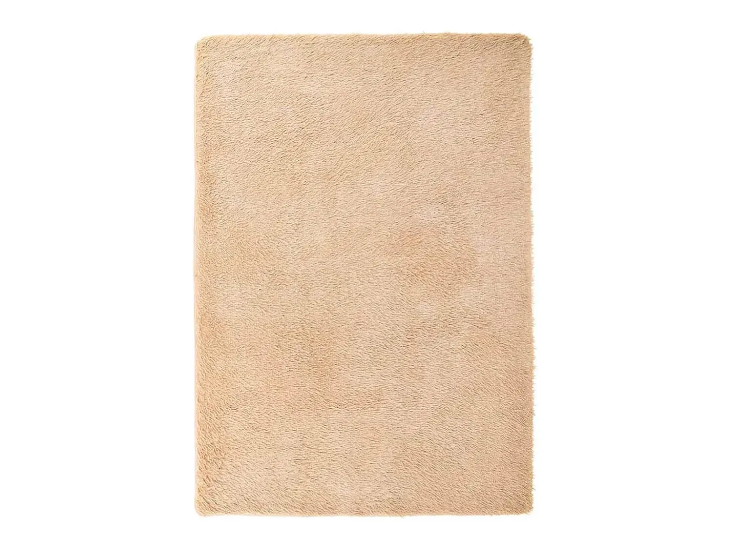 Alfombra de pelo largo beige NAVARRA 240x340 cm poliéster