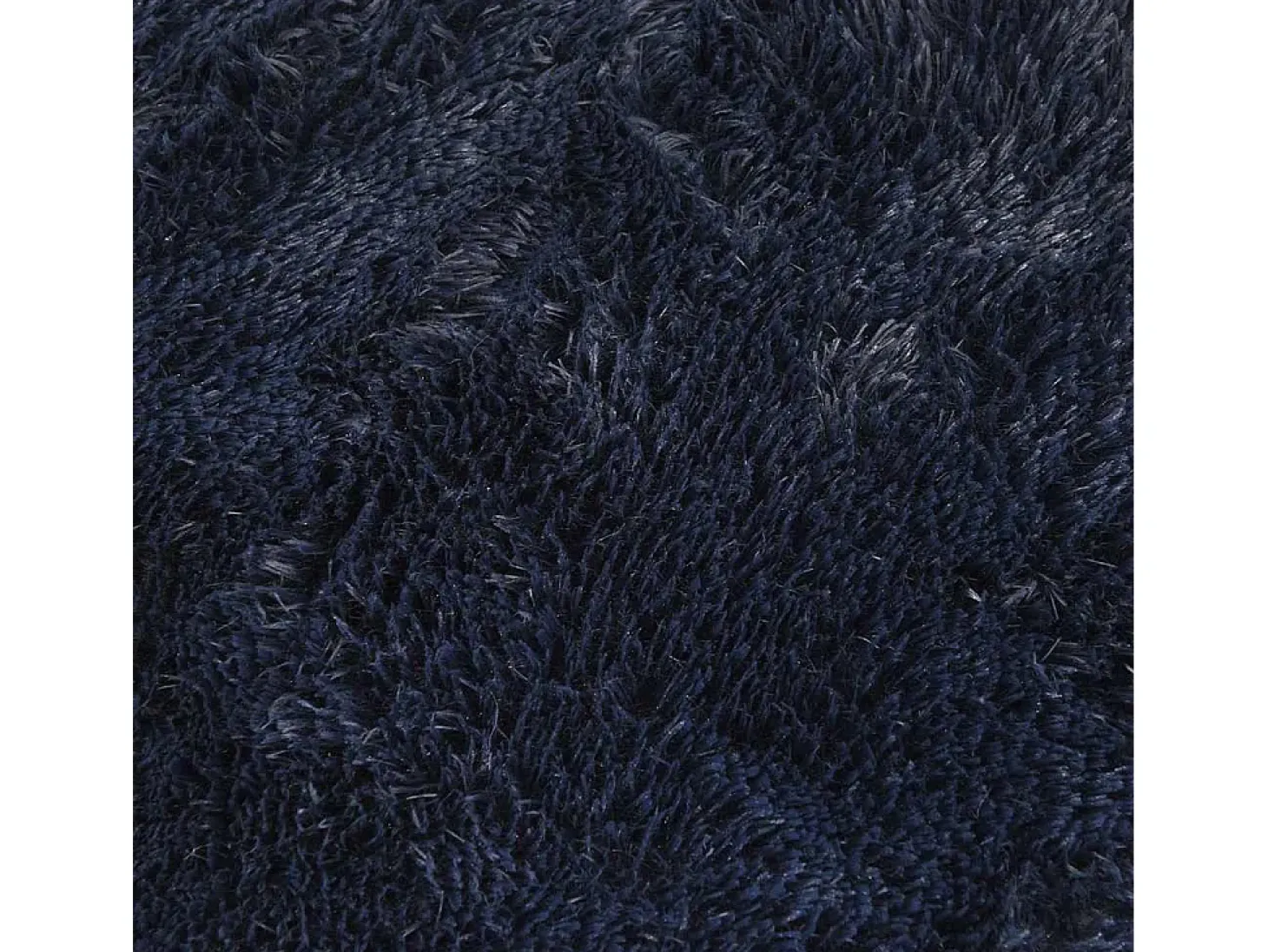 Alfombra de pelo largo NAVARRA azul marino 240x240 cm