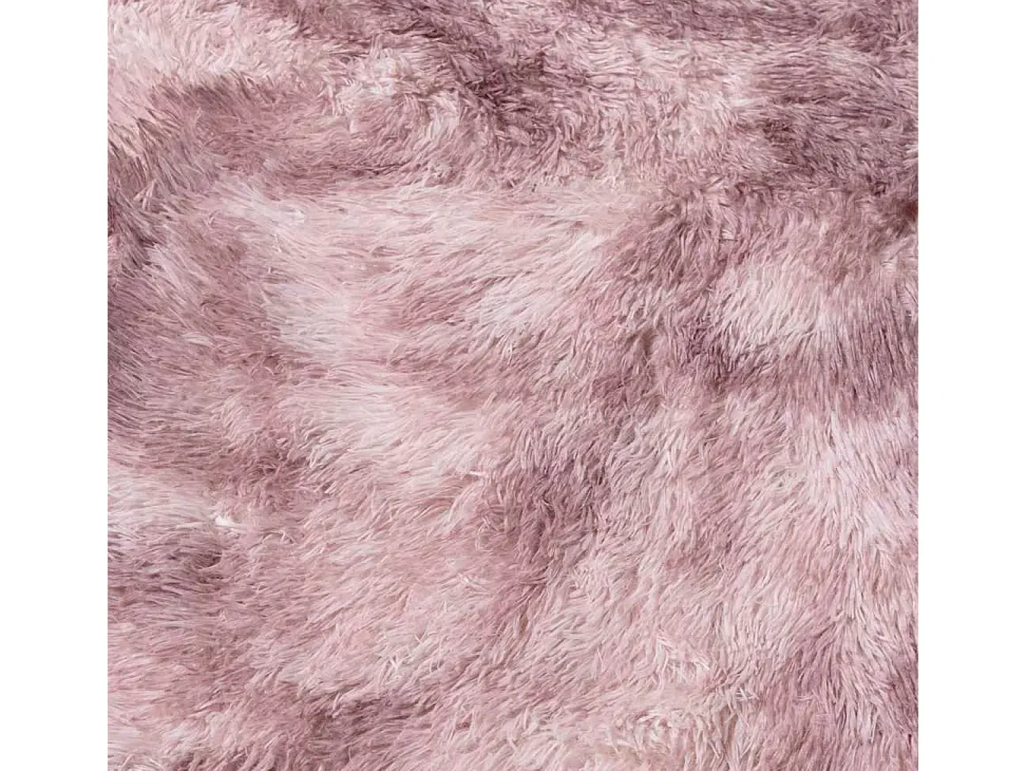 Alfombra de pelo largo NAVARRA rosa empolvado 130x200 cm