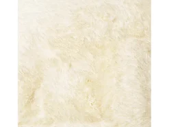 Alfombra de pelo largo NAVARRA color crema 240x240 cm poliéster