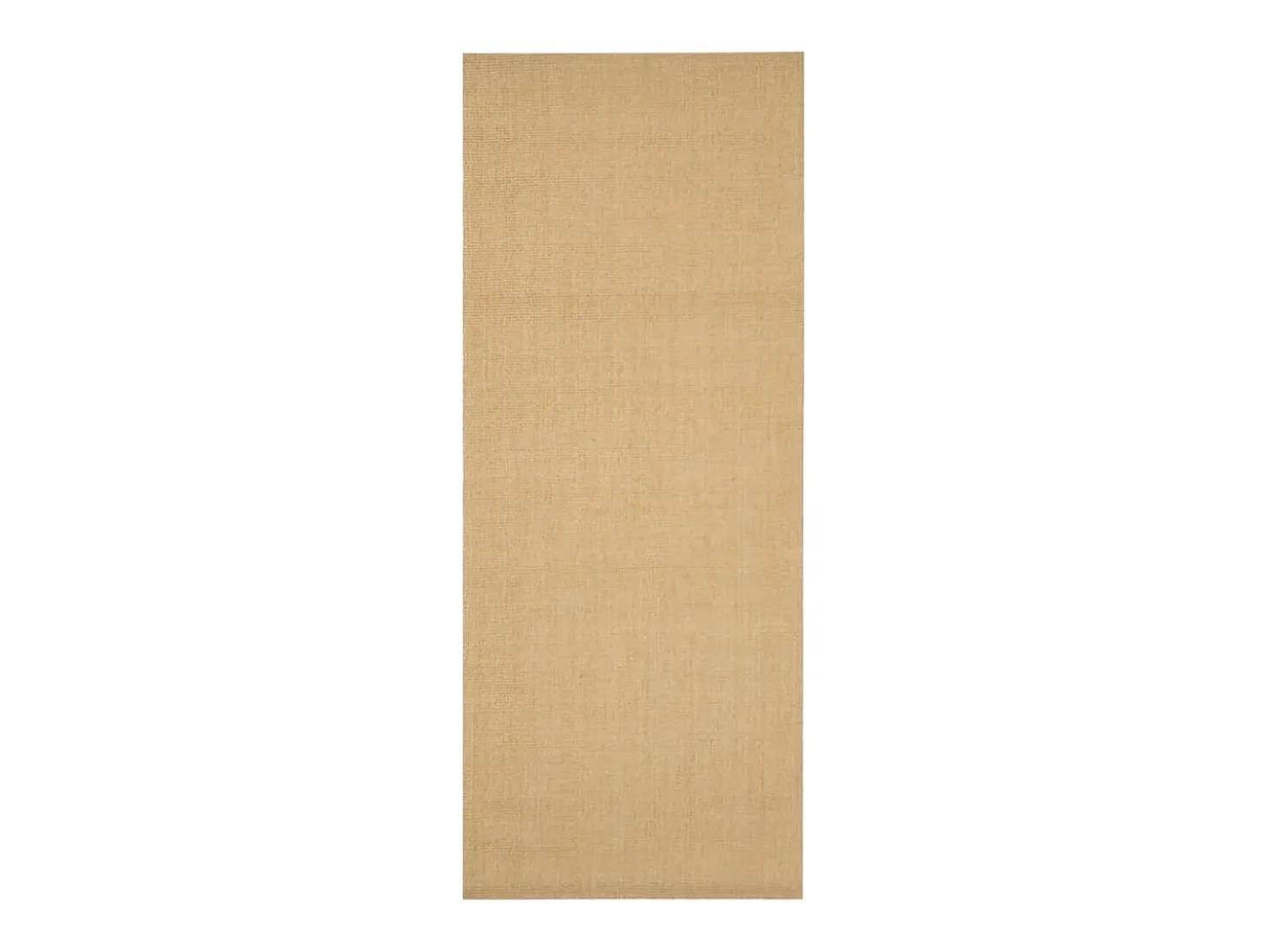 Alfombra de sisal natural 80x200 cm
