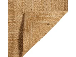 Alfombra de yute natural hecha a mano 160x230 cm