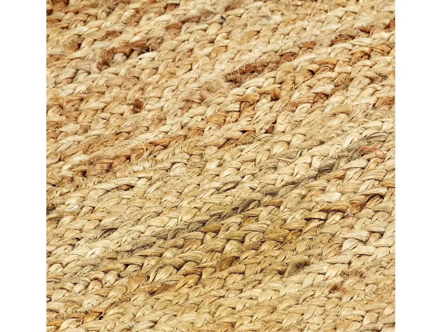 Alfombra de yute natural hecha a mano 120x180 cm