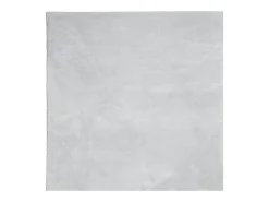 Alfombra HUARTE de pelo corto suave y lavable en gris 240x240 cm
