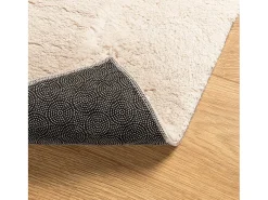 Alfombra HUARTE de pelo corto suave y lavable beige 200x280 cm