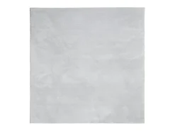 Alfombra HUARTE de pelo corto suave y lavable en gris 200x200 cm