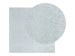 Alfombra HUARTE de pelo corto suave y lavable azul 160x160 cm