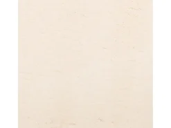 Alfombra HUARTE de pelo corto suave y lavable en color beige, Ø 120 cm