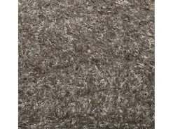 Alfombra ISTAN de pelo largo, aspecto gris brillante, 120x170 cm