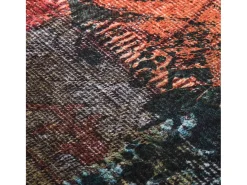Alfombra lavable antideslizante Patchwork 80x300 cm Multicolor